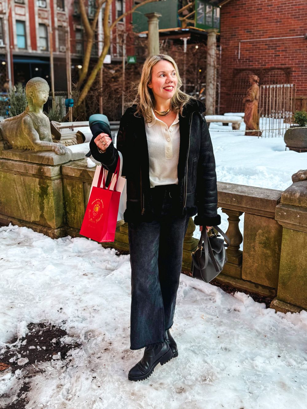 What I wore in New York in February